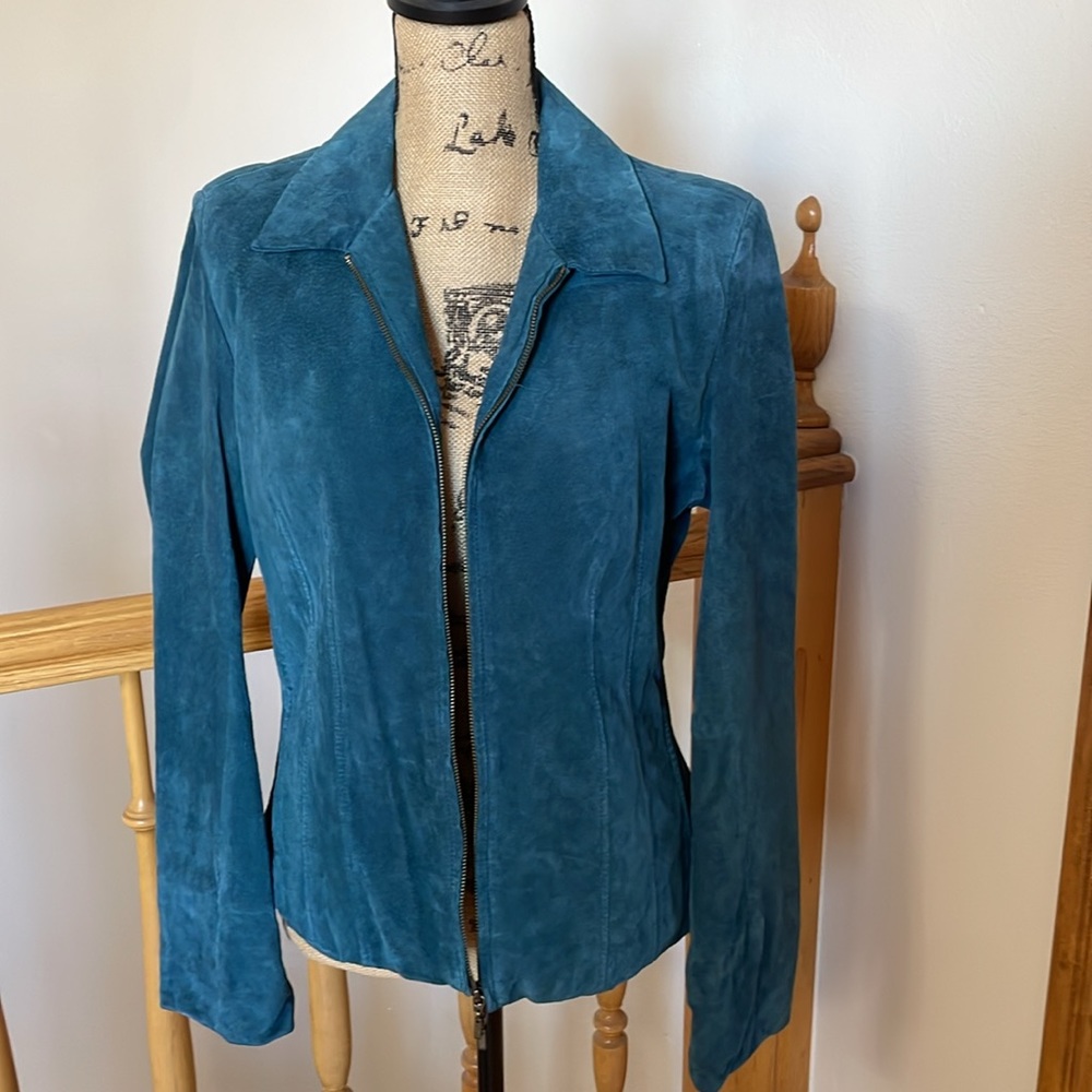 Vintage Coldwater Creek Suede Jacket